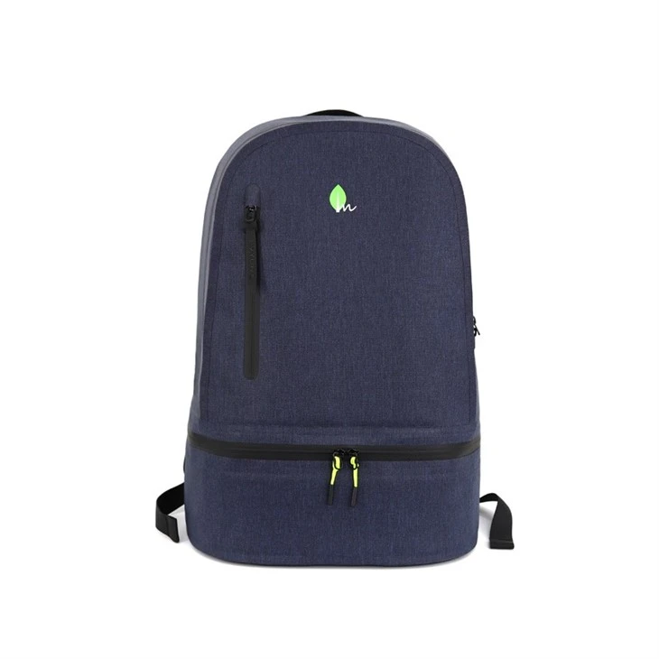 Denim dark blue Water Repellent Backpack