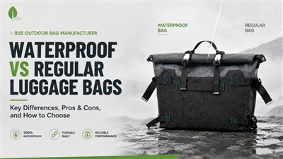 Sacos de bagagem impermeáveis ​​versus sacos de bagagem normais: principais d...
